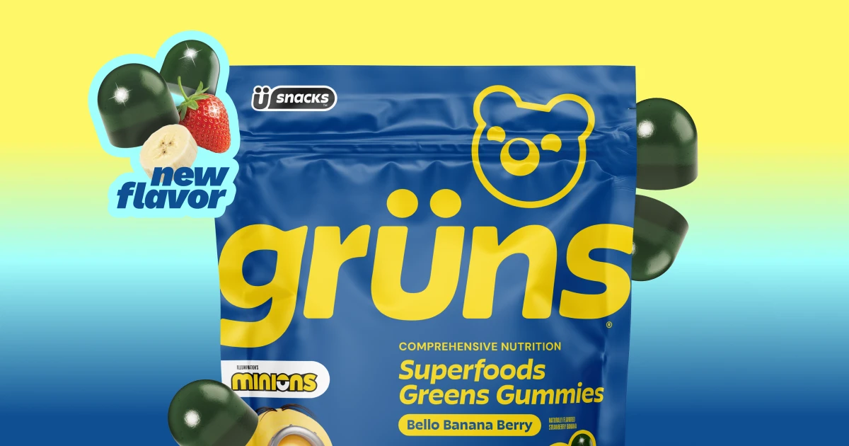 Grüns product artwork from Cheryl’s featured offer