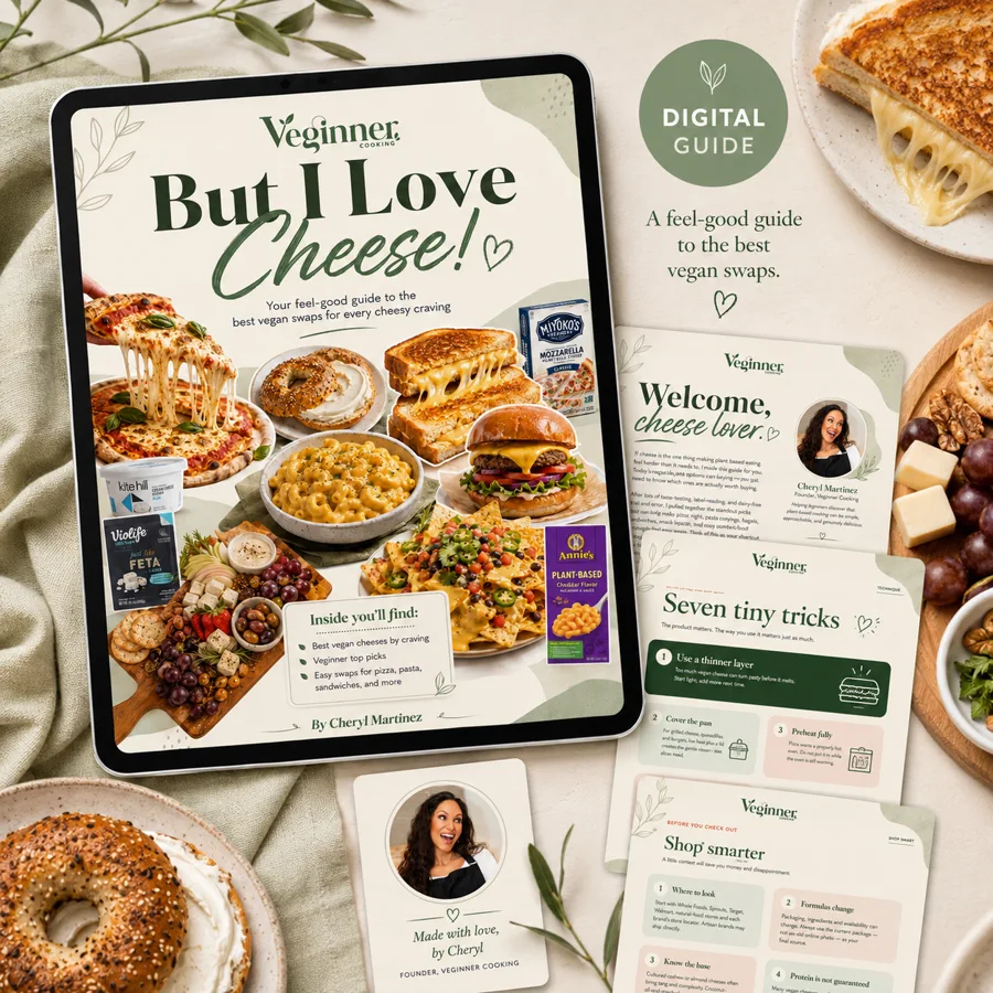 The Cheese Lover's Vegan Guide to Satisfy Your Cheesy Cravings cover