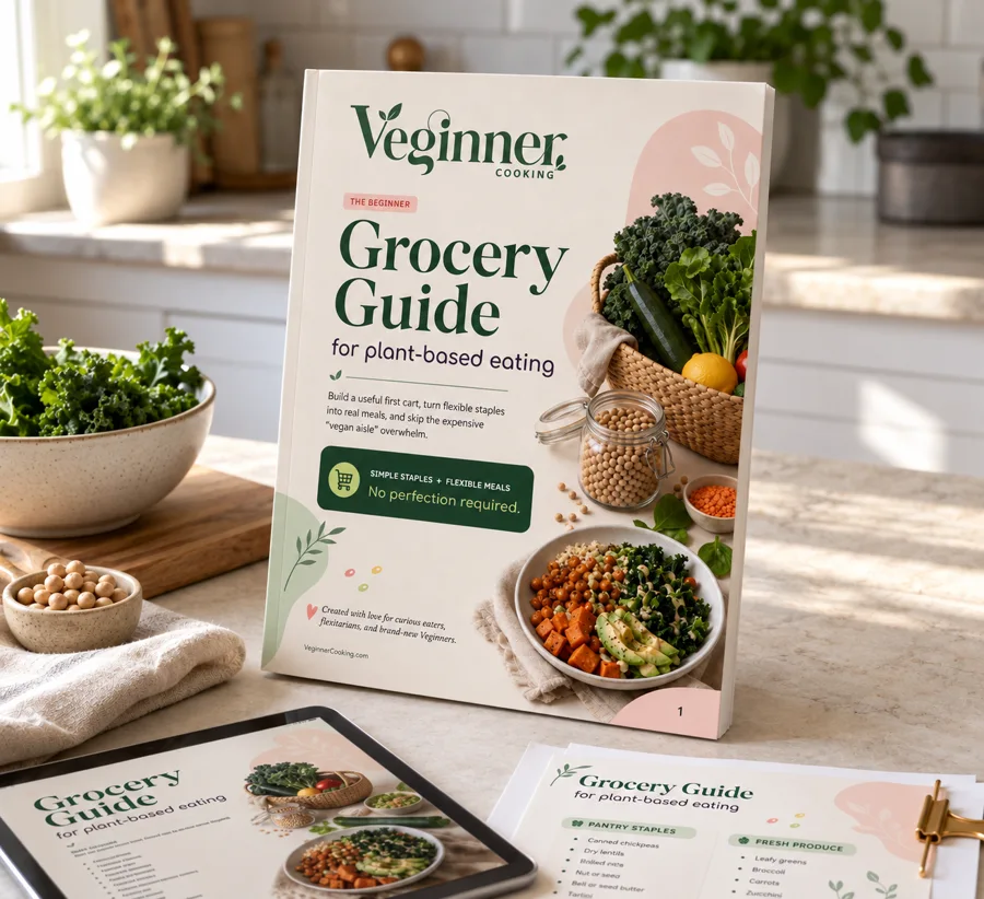 The Beginner Grocery Guide for Plant-Based Eating cover